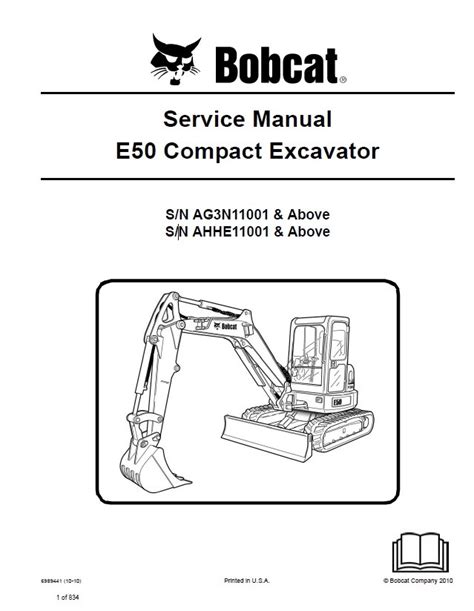 2012 bobcat e50 mini excavator specs|bobcat e50 owners manual.